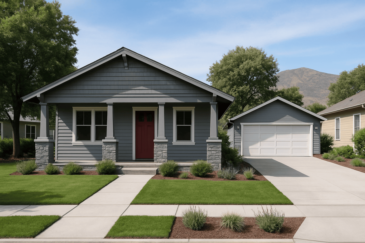 The Lewis 1259 sq ft - Facade view 2